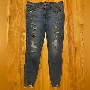Torrid Distressed Jeggings XT